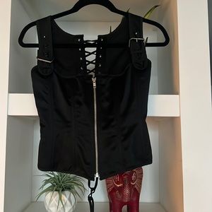Dana foley buckle corset